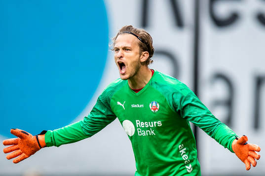 Helsingborgs målvakt Anders Lindegaard