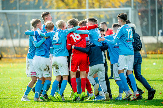 Malmös spelare jublar