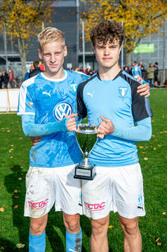 Malmös spelare jublar