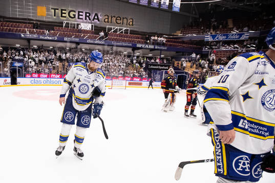 Leksands Mattias Ritola deppar