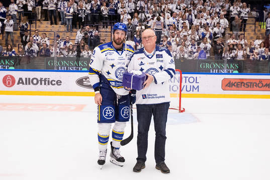 Leksands Marek Hrivik utsedd till matchens lirare