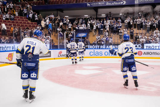 Leksands spelarna deppar