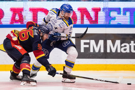 Leksands Mattias Ritola och Djurgårdens Robin Norell