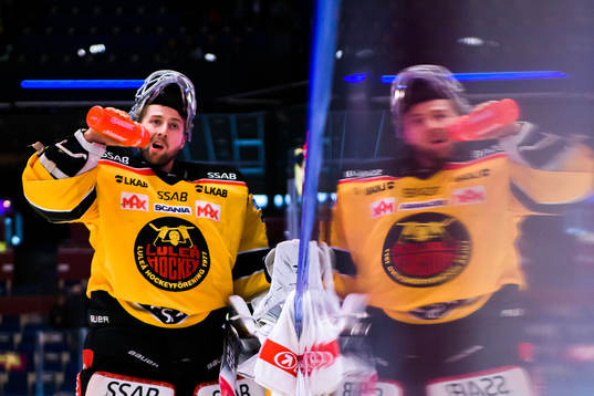 Luleås målvakt Joel Lassinantti