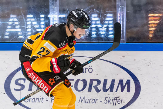 Luleås Nils Lundkvist jublar