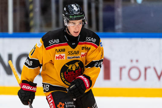 Luleås Austin Farley jublar