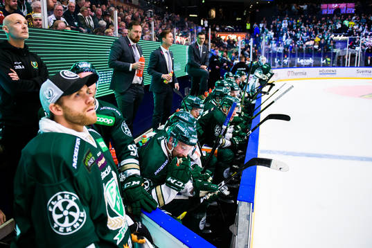 Färjestads spelare deppar