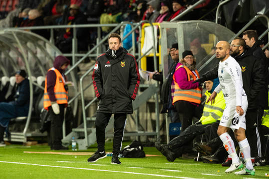 Östersunds tränare Ian Burchnall