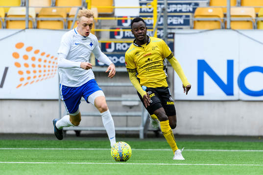 IFK Norrköpings Pontus Lindgren och Elfsborgs Prince Isaac