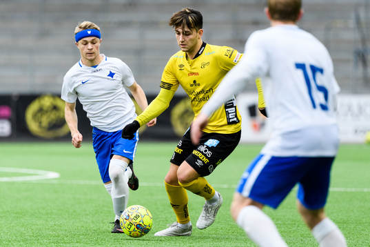 Elfsborgs Aleksandar Ceganjac och IFK Norrköpings Pontus