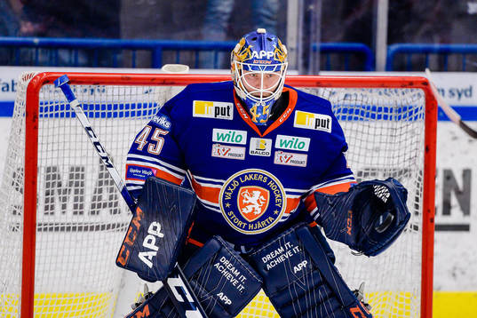 Växjös målvakt Viktor Andrén