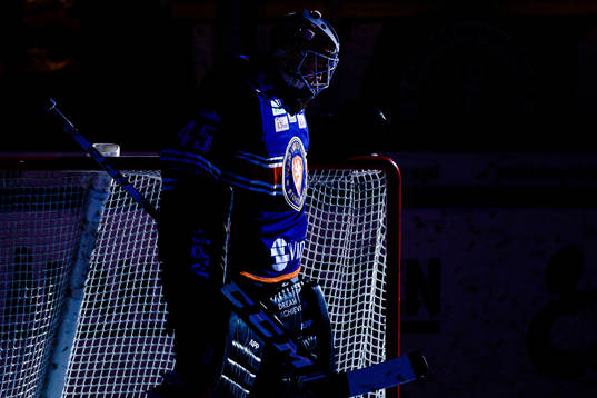Växjös målvakt Viktor Andrén