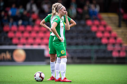 Hammarbys Emma Jansson deppar