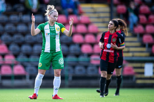Hammarbys Emma Jansson deppar