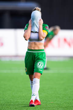 Hammarbys Emma Jansson deppar