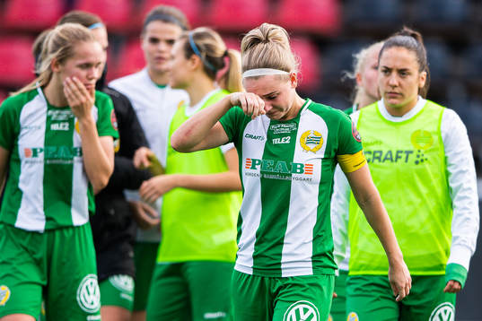 Hammarbys Emma Jansson deppar