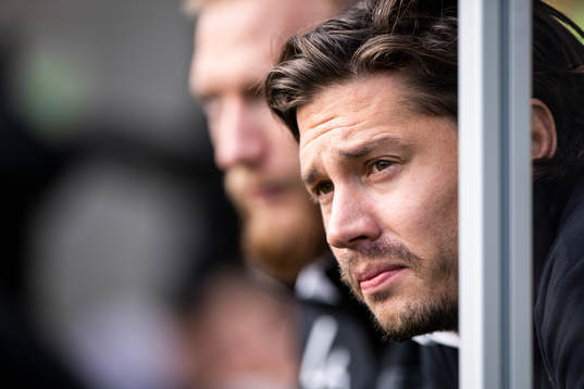 Hammarbys tränare Isak Dahlin