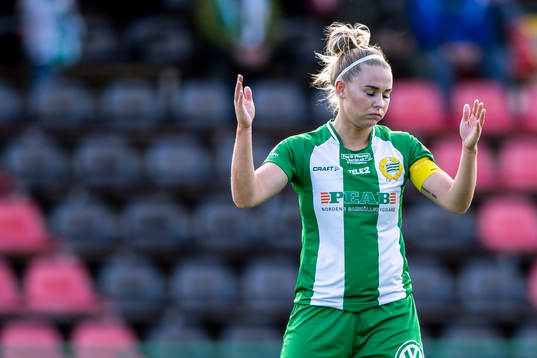 Hammarbys Emma Jansson deppar