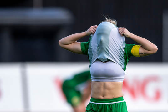 Hammarbys Emma Jansson deppar