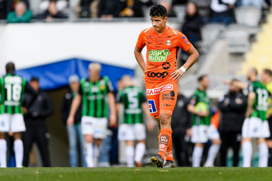 Varbergs Astrit Seljmani deppar
