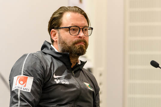 Varbergs tränare Joakim Persson