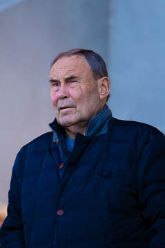 Lennart "Liston" Söderberg på läktaren