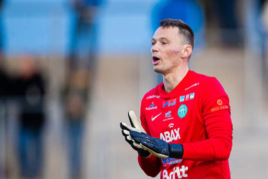Västerås målvakt Anton Fagerström