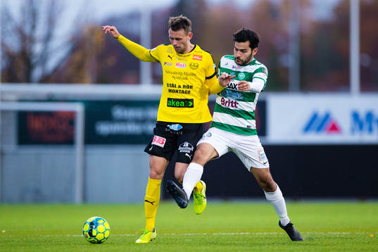Mjällbys Max Watson och Västerås Karwan Safari