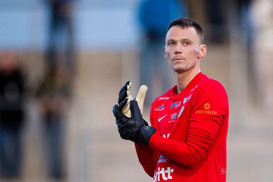 Västerås målvakt Anton Fagerström