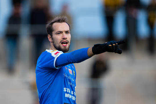 Mjällbys målvakt Carljohan Eriksson
