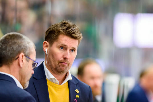 Skellefteås assisterande tränare Stefan Klockare