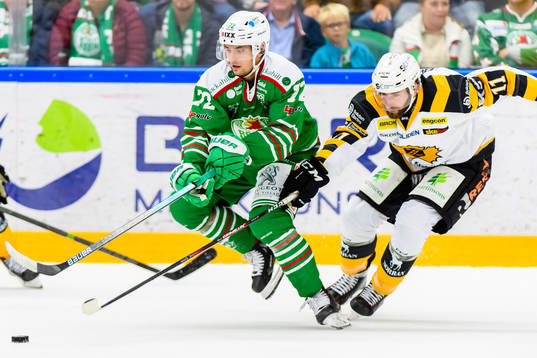 Rögles Daniel Zaar och Skellefteås Tom Pyatt