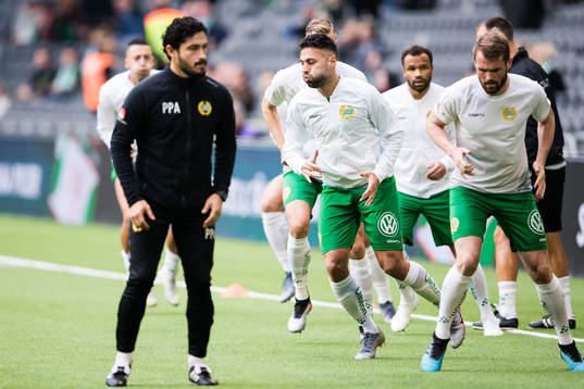 Hammarbys assisterande tränare Pablo Pinones-Arce, Imad