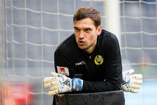 Hammarbys målvakt Davor Blazevic