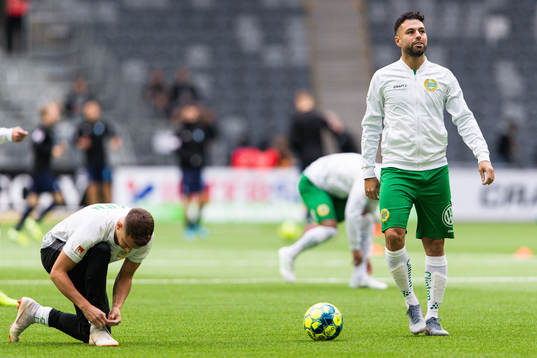 Hammarbys Alexander Kacaniklic och Imad Khalili