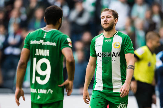 Hammarbys Serge-Junior Martinsson Ngouali och Darijan