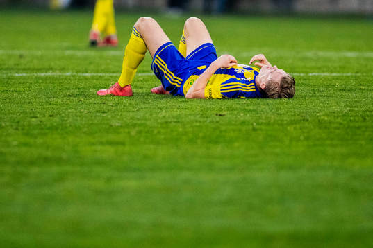 Eskilsminnes Filip Lundeberg deppar