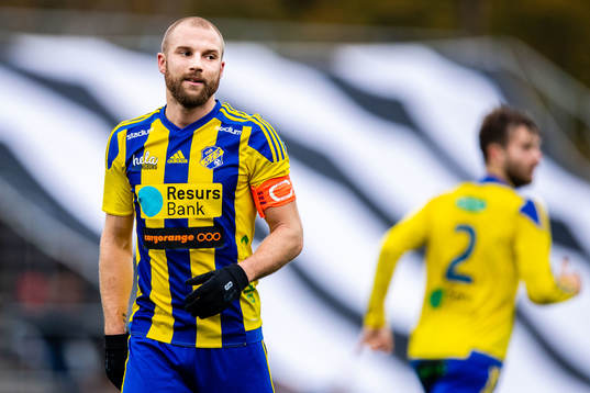 Eskilsminnes Emil Åberg deppar