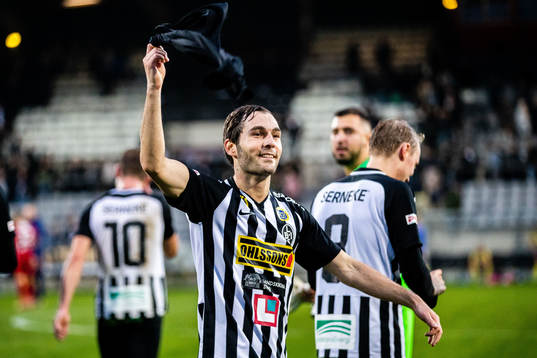 Landskronas Alexander Tkacz jublar
