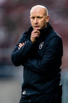Landskronas tränare Billy Magnusson