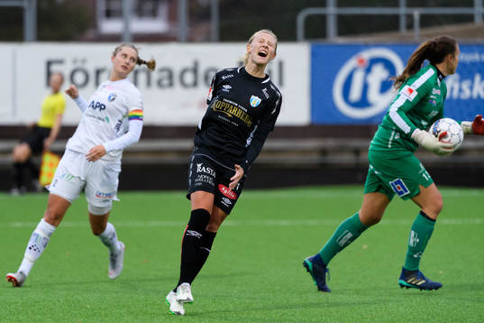 Göteborgs Rebecka Blomqvist deppar