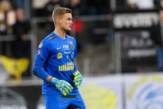 Falkenbergs målvakt Johan Brattberg