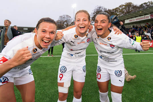 Rosengårds Jessica Samuelsson, Anna Anvegård och Johanna