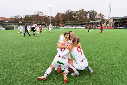Rosengårds Jessica Samuelsson, Jelena Cankovic och Anna