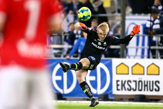 IFK Norrköpings målvakt Isak Pettersson