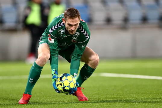 Kalmars målvakt Lucas Hägg-Johansson