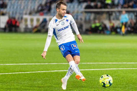 IFK Norrköpings Andreas Blomqvist gör 1-0