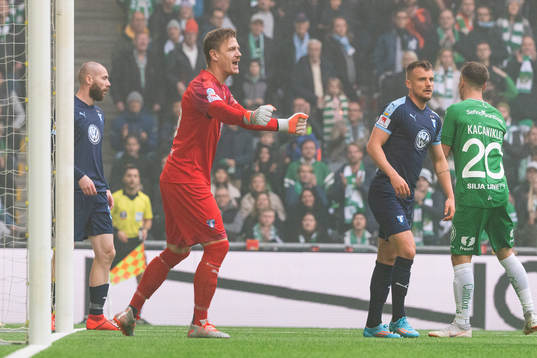 Malmö FFs Johan Dahlin jublar