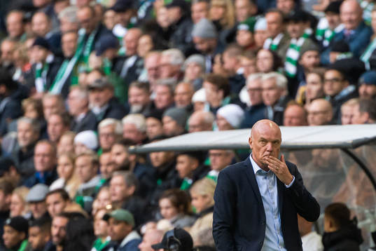 Malmö FFs tränare Uwe Rösler deppar