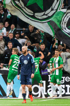 Malmö FFs Jo Inge Berget deppar